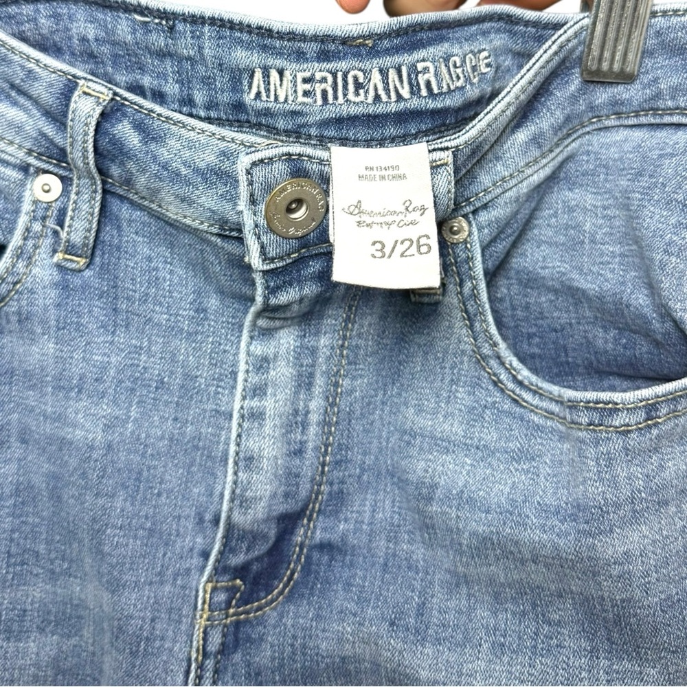 American Eagle Outfitters Blue Skinny Jeans - Picture 4 of 7
